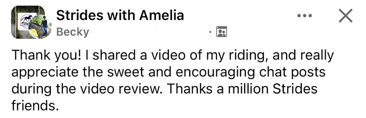 becky strides video review